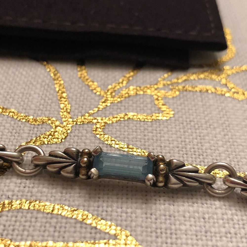 Lagos caviar Blue Topaz Bracelet